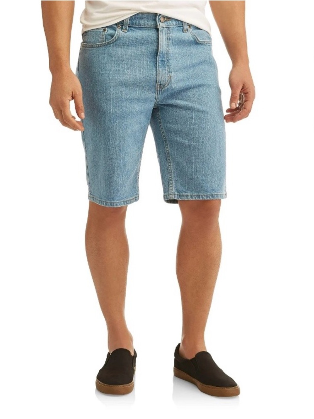 George Light Blue Denim Jean Shorts